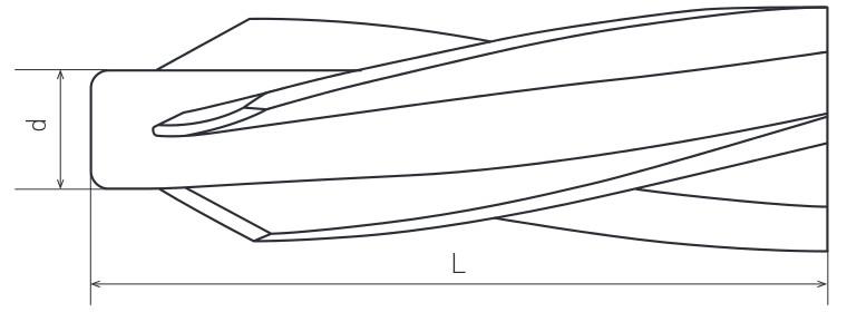 схематический чертеж дюбель нейлон для газобетона