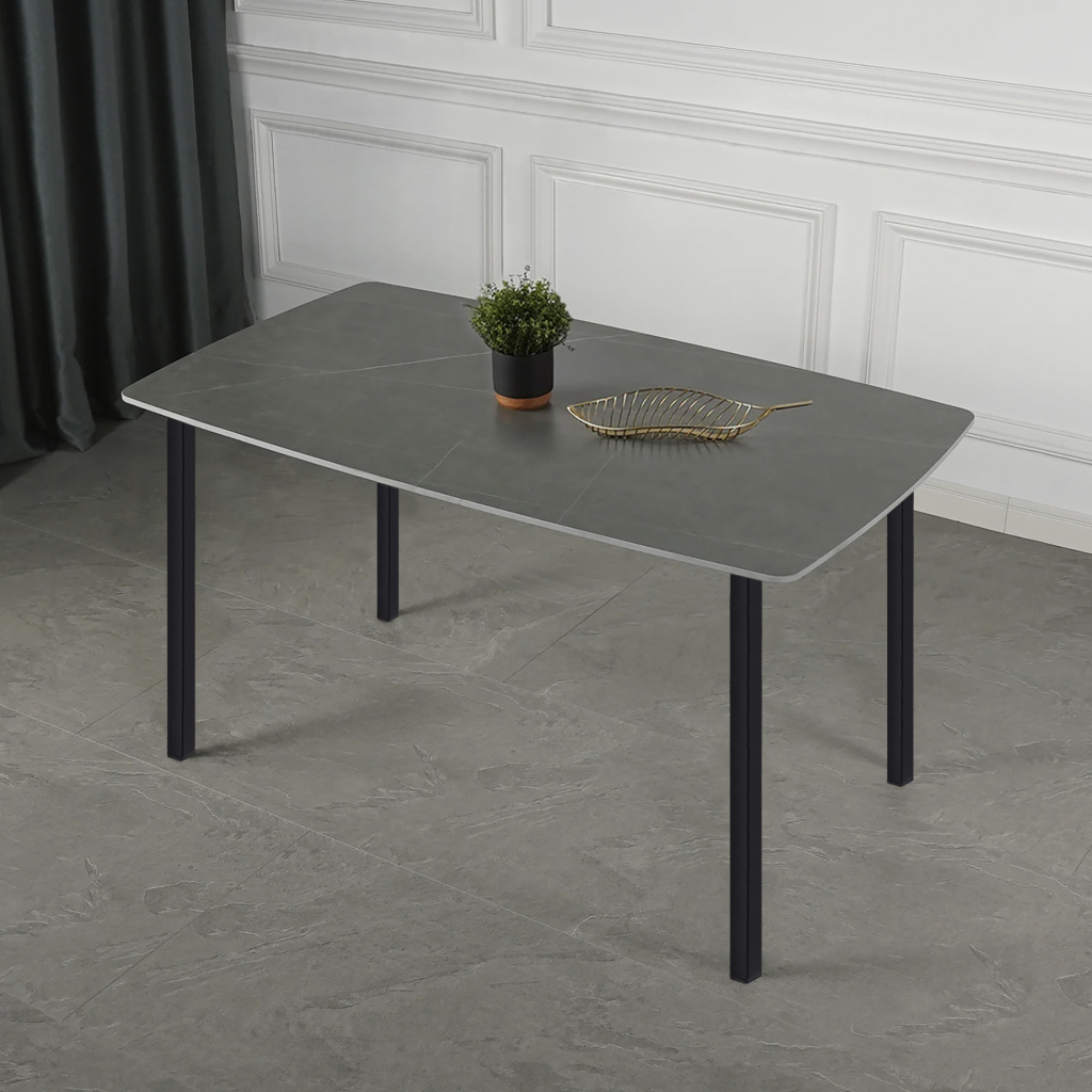 мебельная опора квадратная черная