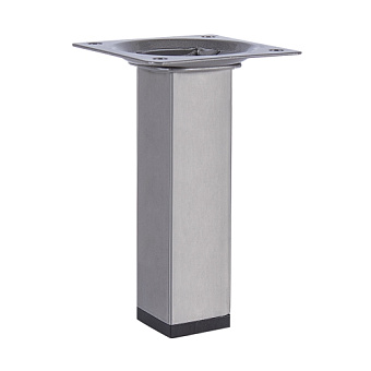 Купить Квадратная опора 25х25 мм металл, мебельная ножка milgrano оптом