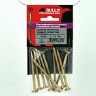 Саморез конструкц.универсал Bullit 3,5х45 желт.,потай TX15