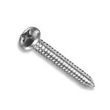 Универсальный шуруп с полукруглой головкой фото